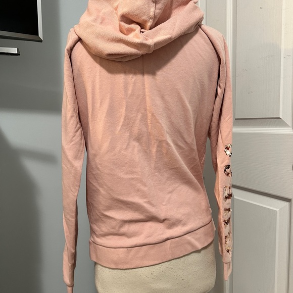 GUESS zip up Pink Hoodie - Picture 2 of 4